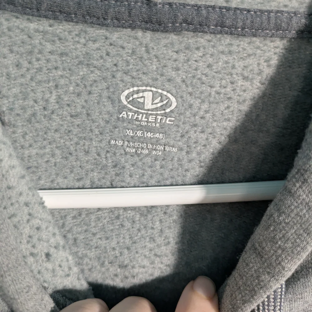 Classic‎ Men's Gray Hoodie Sweatshirt